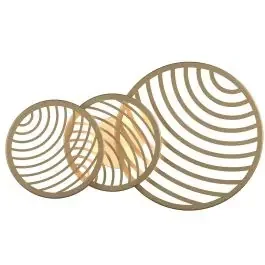 Mantra Collage lampada da soffitto 1×40 W oro 7233