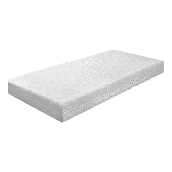 Materasso per bambini Basic Comfort 70×160 cm, sfoderabile, semirigido, in schiuma/per letto da bambini, spessore 9 cm