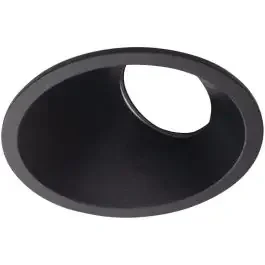 MaxLight Bellatrix lampada da incasso 1×9 W nero H0116