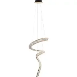 MaxLight Charme lampada sospesa 1×60 W oro -cristallo P0477