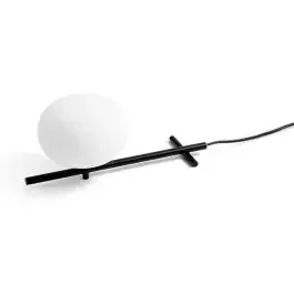 Miloox Mikado lampada da tavolo 1×28 W bianco-nero 1744.179
