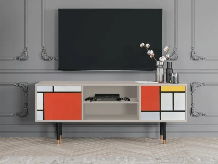 Mobile TV – 170х69х48 cm – T2 – Composition, Sabbia