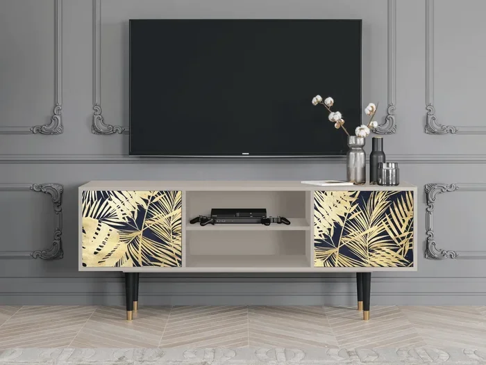 Mobile TV – 170х69х48 cm – T2 – Jungle Vibes, Sabbia