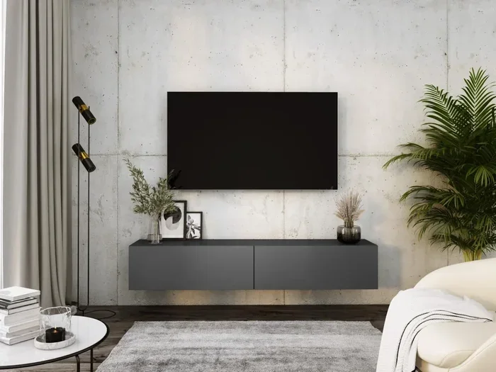 Mobile TV sospeso, 170 x 34 x 32 cm, Antracite