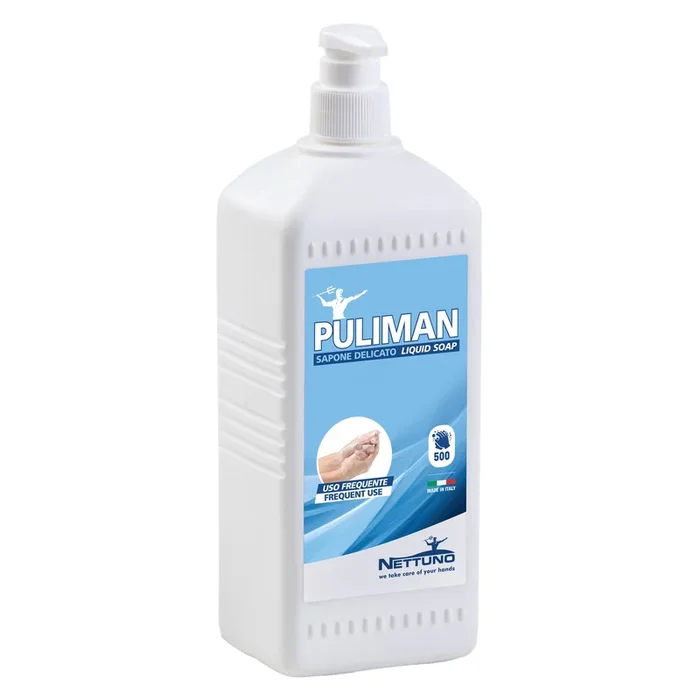 NETTUNO – Sapone liquido puliman in flacone da 1000ml con pompetta – 00260 – Confezione risparmio da 2 PZ