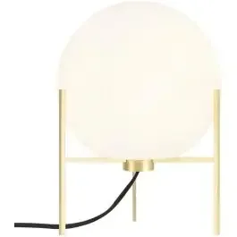 Nordlux Alton lampada da tavolo 1×15 W bianco-ottone 47645001