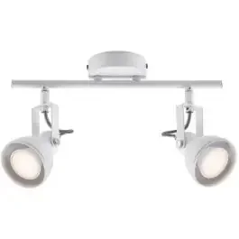 Nordlux Aslak lampada da soffitto 2×35 W bianco 45730101