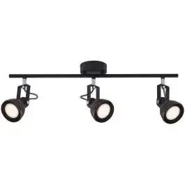 Nordlux Aslak lampada da soffitto 3×35 W nero 45740103