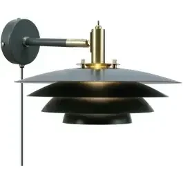 Nordlux Bretagne lampada da parete 1×25 W grigio 2213471010