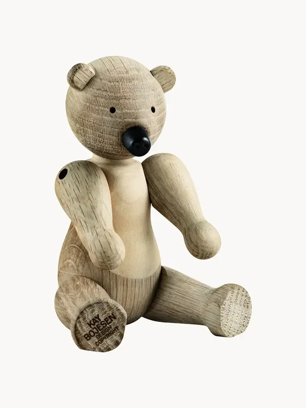 Oggetto decorativo in legno Bear