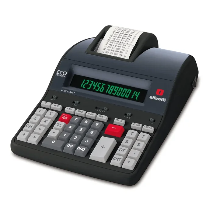 OLIVETTI – Calcolatrice termica logos 914t – B5898