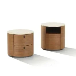 Onda comodino laccato