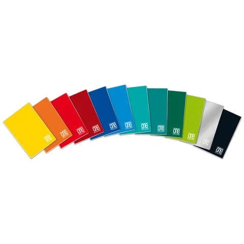 ONE-COLOR – Maxi quaderni one color a4 – 20 ff 80 g/m² – rigatura 0a – conf. 3 pz – 1408/3 – Confezione risparmio da 2 PZ