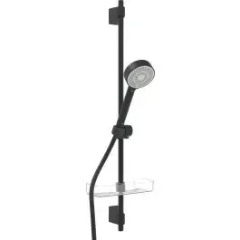 Oras Apollo set doccia a parete nero 544-33