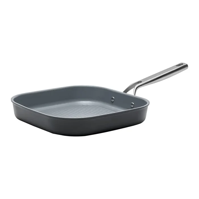 Padella Meda 3.0 Per grigliare, con superficie in ceramica, ø 28 cm, adatta all’induzione