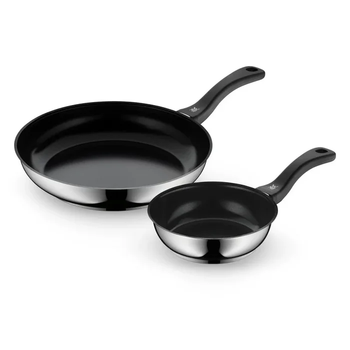Padelle in set Devil 2 pz, con superficie in ceramica, in acciaio inox, ø 28 cm, adatte all’induzione