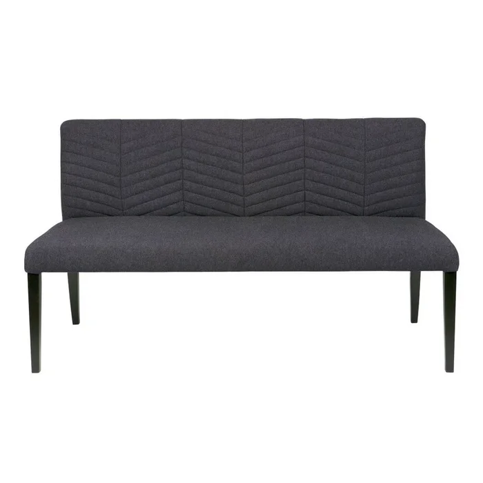 Panchina Blu/grigia, larghezza totale 67 cm, altezza totale 86 cm