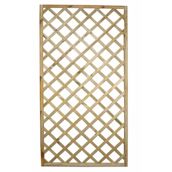 Pannello grigliato in legno di pino autoclavato 90x180cm Forest