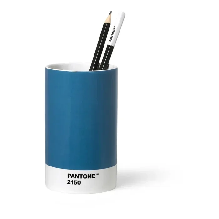 PantoneOrganizer Blue 2150Per cancelleria, in ceramica, ø 7 cm, altezza totale 11,5 cm