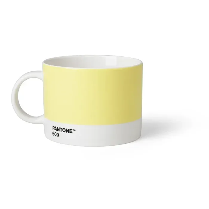 PantoneTazza Light Yellow 600475 ml, in ceramica, giallo chiaro