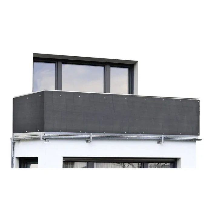 Parasole In plastica, nero, 500×85 cm