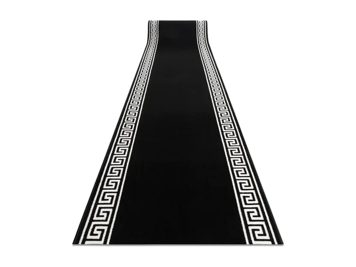 PASSATOIA BCF MORAD Grek greco nero 80×660 cm
