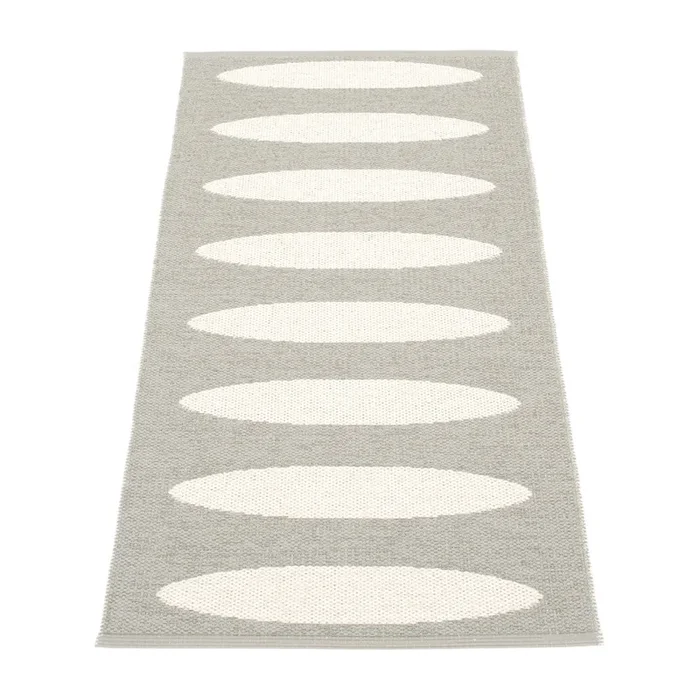 Passatoia da interno ed esterno Ella Warm Grey Reversibile/lavabile, sintetica, bouclé, a pelo piatto, grigia, 70×150 cm