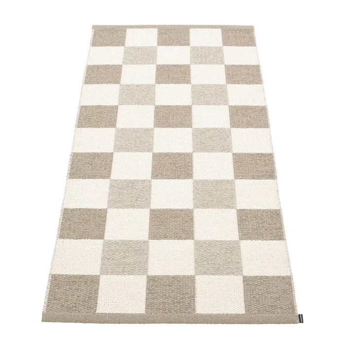 Passatoia da interno ed esterno Pix Dark Linen Reversibile/lavabile, sintetica, bouclé, a pelo piatto, beige/color crema, 70×160 cm