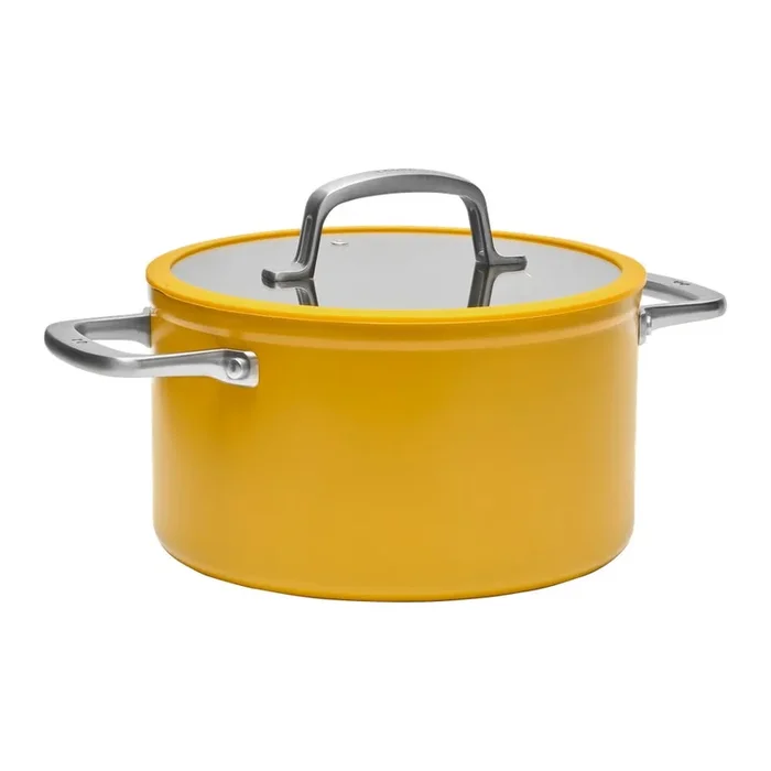 Pentola Meda 3.0 Con coperchio incluso/con superficie in ceramica, 5,5 l, ø 24 cm, adatta all’induzione