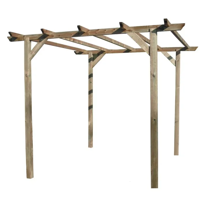 Pergola in legno impregnato