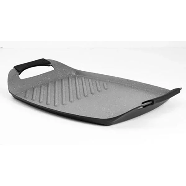 Piastra Dppia Petravera 44x29cm Induzione Aeternum
