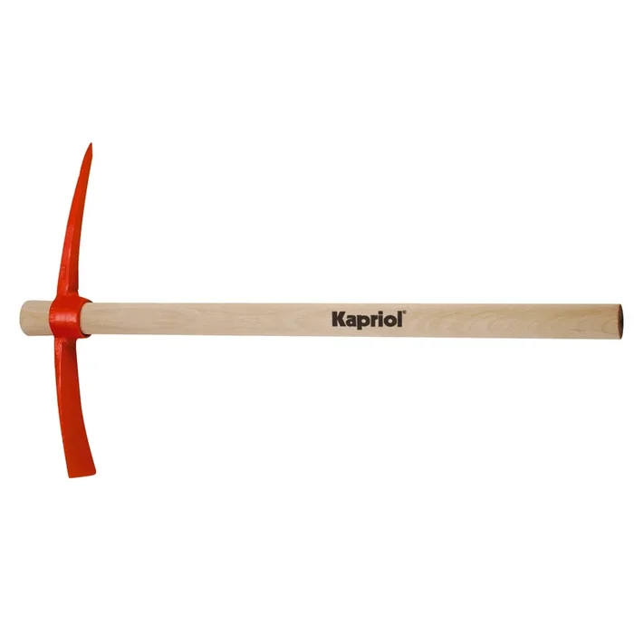 Piccone Kapriol con manico in legno