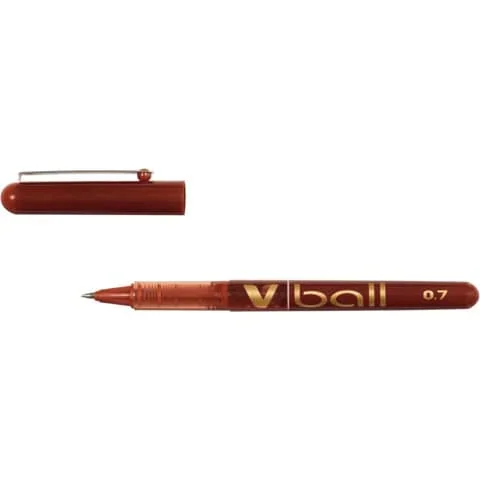 PILOT – Roller v ball 0,7 mm rosso – 011192 – Confezione risparmio da 2 PZ