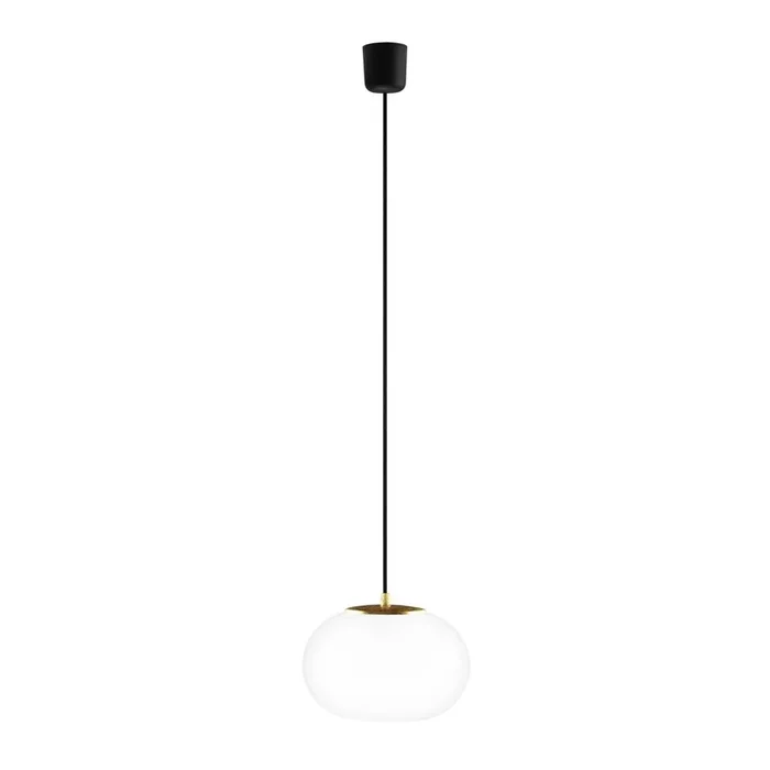 Plafoniera Gialla/bianca/nera, 25×173 cm