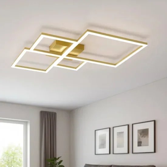 Plafoniera led 4000k quadrata toplight four squares