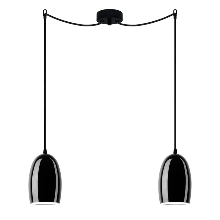 Plafoniera Nera, 13,5×172,5 cm