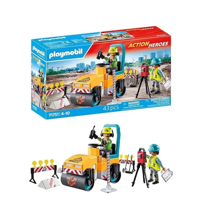 Playmobil Action Heroes Cantiere Stradale