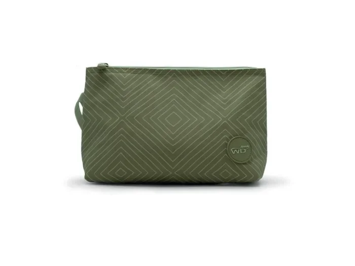 Pochette termica con zip – beige/marrone