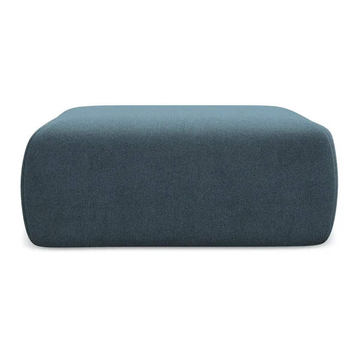 Poggiapiedi Nanea Blu, larghezza totale 102 cm, profondità totale 62 cm, altezza totale 40 cm