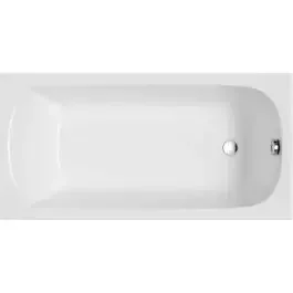 Polimat Classic vasca da bagno rettangolare 140×70 cm bianco 00244