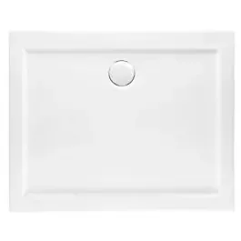 Polimat Geos piatto doccia rettangolare 110×80 cm bianco 00794