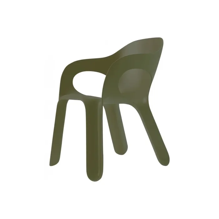Poltrona da esterno Verde, larghezza totale 59 cm, altezza totale 75 cm