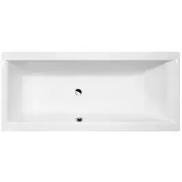 Polysan Cleo vasca da bagno rettangolare slim 180×80 cm bianco 95611S