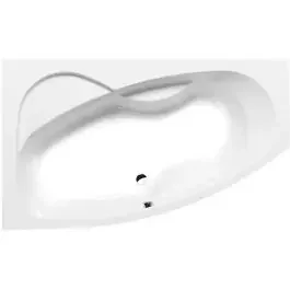 Polysan Mamba vasca da bagno angolare 170×100 cm sinistra bianco 76111