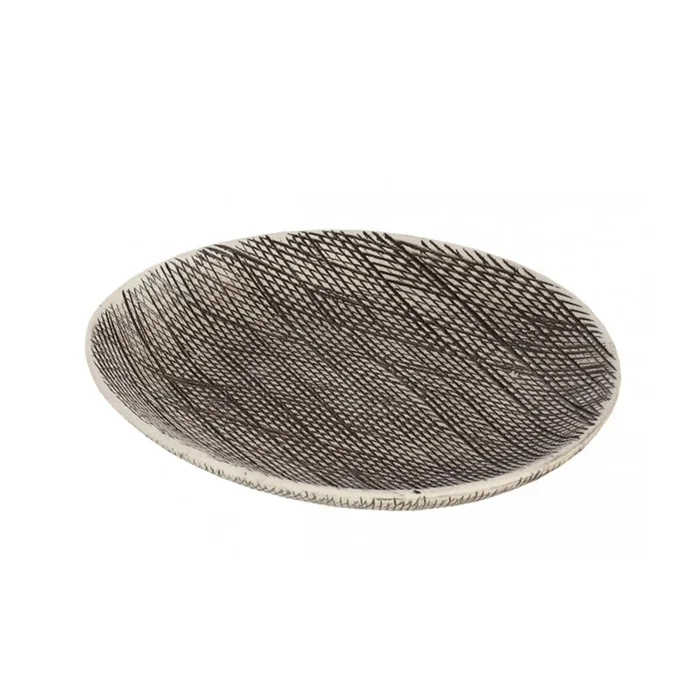 Portasapone in Ceramica Grigio Safari