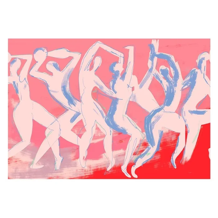 Poster Dancing – By Garmi 40×30 cm