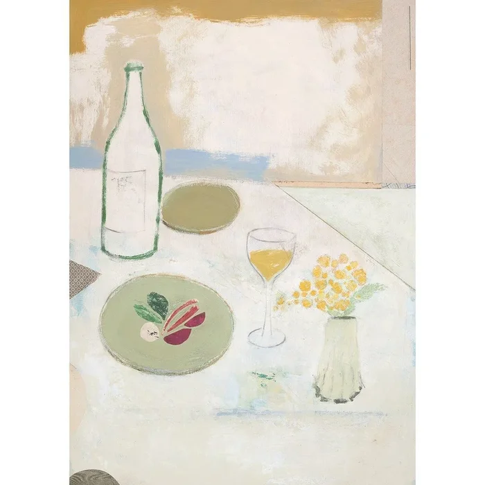 Poster Fleurs Jaunes – Max Ososki 30×40 cm