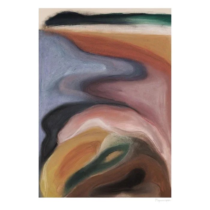 Poster Landshape Tribute 03 – Berit Mogensen Lopez 50×70 cm