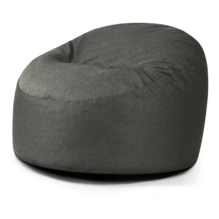 Pouf a sacco per bambini Om 85 Grigio scuro, peso 10 kg