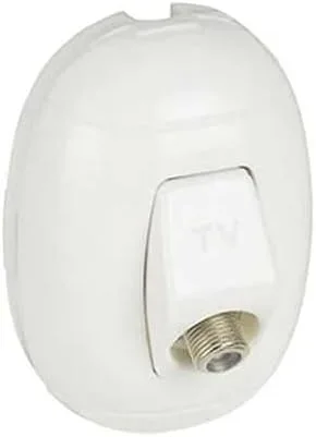 Presa TV Tipo F Oval Bianca – Bticino